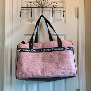 Juicy Couture Vintage Luggage duffel bag